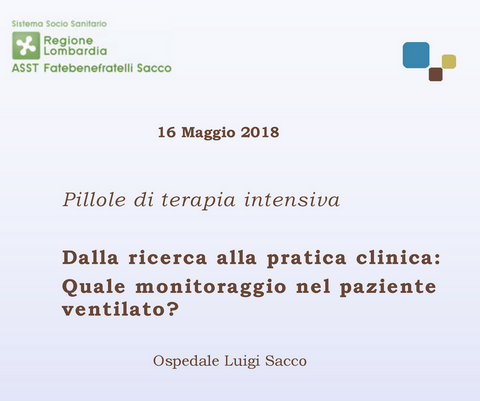 Locandina Pillole di terapia intensiva